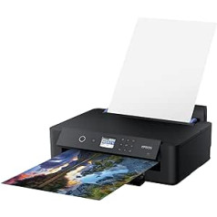 Epson Expression Photo HD XP-15000 DIN A3 Tintenstrahldrucker (nur Druck, WiFi, Ethernet, Duplex, 6,1 cm Display, Einzelpatronen, 6 Farben, bis DIN A3+), schwarz