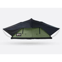 TentBox Car Roof Tent Lite - TentBox Car Roof Tent, Four Seasons, Car Camping - Tent Roof Box with Skylight to Watch the Stars - 2 Minutes Setup