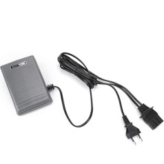 Foot Pedal for Brother Sewing Machine with Power Cord, Non-Slip Design, Sensitive Response, EU Plug