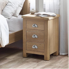 Julian Bowen 1 piece, oak, limed oak, 61 x 45 x 38 cm