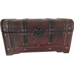 Sesco Treasure Chest Pirate Chest Gift Box Size 37.5 x 20 x 20 cm