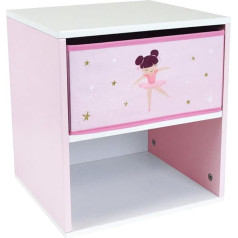 Fun House Balllerin 713479 Hair Dancer with Drawer H.36 x L. 33 x 30 cm for Children