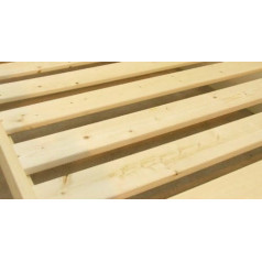Strictly Beds&Bunks 12 x Replacement Solid Pine Slatted Base 36