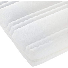 4Mybaby Gmbh Best for Kids Children's Bed Mattress 80 x 160 x 10 cm Terry Towelling, Quality According to Oeko-Tex 100 Standard and TÜV Quilted and Soft Children's Mattress