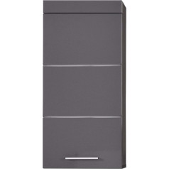 Trendteam Smart Living Trendteam Amanda Smart Living Bathroom Wall Cupboard 37 x 77 x 23 cm with Lots of Storage Space