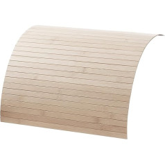 De-Commerce ® Coffee Shelf Made of Bamboo Powder 60 x 80 cm, Sofa Tray, Couch Tray, Armrest, Drink Holder, Flex Shelf