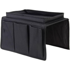Tiwihon Sofa Armrest - Sofa Armrest Candy Organizer Couch Armrest Storage Bag Sofa Hanging Storage with Cup Holder Armchair Storage Bag for Mobile Phone Magazine Book TV