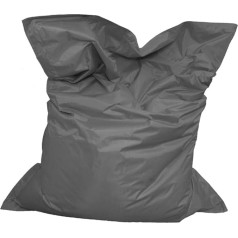 Honbeanify Gcv Lazy Place XXL Bean Bag Outdoor and Indoor Washable Waterproof with Inner Bag (Dark Grey)