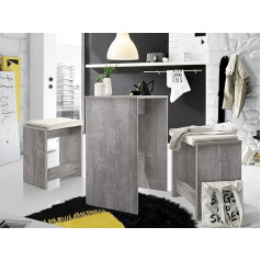 Möbelando Doris I Bar Table with 2 Stools