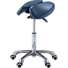 Master Massage Berkeley Saddle Chair Saddle Stool Work Stool for Better Sitting Position Split Seat with Tilt Options Height Adjustable