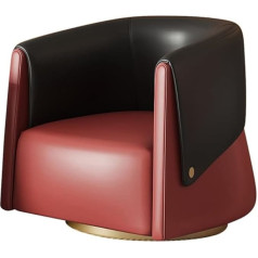 Hasmi Small Sofa Single Sofa Chair Simple Leisure Leather Chair Single Chair Bedroom Living Room Study Sofa Chair Single Sofa (Color : 05)