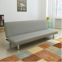 Musevane Sofa Bed Grey Polyester