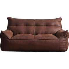 Macium Sofas for Living Room Lazy Sofa, Double Tatami Bean Bag, Fabric, Balcony Sofa, Small Apartment, Bedroom, Retro Reclining Sofa, Sofa Bed Home Theater Sofa
