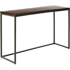 Generic Konsolentische für den Flur, schmale rechteckige Konsolentische, hohe Flurtische mit Massivholzplatte, Wohnzimmertisch für Café-Bar, Konsolentisch