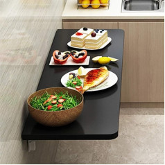 Zyfa Folding Wall Table Kitchen Wall Folding Table Dining Table Desk Computer Desk 40 kg Load Capacity