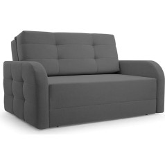Mb-Moebel Porto 120 Moeblo Sofa Chair with Sleep Function, Sleeping Chair, Guest Bed, Folding Sofa, Bed Function with Bed Box, Extendable Couch Sofa Set, Salon, Teenager's Room, Small Children's Sofa, Porto 120