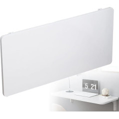 Wandmontiertes Tablet für kleine Räume, platzsparender, an der Wand montierter Drop-Leaf-Klapptisch, selbst zusammenklappbarer Wandtisch für zusätzlichen Stauraum (Größe: 90 x 30 cm (35 x 12