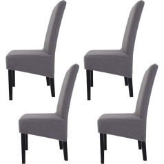 ‎Hengweiuk Charles Stretch Chair Cover, Hengweiuk Cotton Chair Cover, Stretch Mia Universal Elastic Modern Protector Chair Covers, Stretch Chair Covers Set, Chair Cover for Dining Room