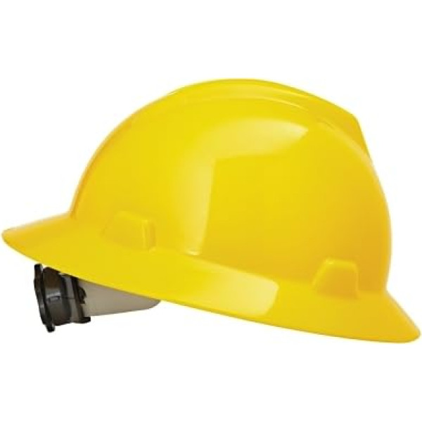 V-Gard Full Latch Ratchet Hat, Size 6 1/2 - 8, Yellow