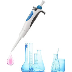 ZhiLianZhao Verstellbare Mikropipette, Einzelkanal-Pipette Verstellbare, mit Optionalen Spezifikationen, für Sterilisation, Separation, Probenahme, Mischen,A1