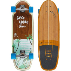 BTFL Surfskate Board Ideal Surf Training for Balance, Carving & Pumping. Complete Surf Skateboard with G-Truck Surfskate Axle and Wheels for Beginners and Advanced Users: Sol, Cody, Moby & Aurelia