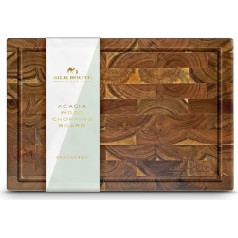 Silk Route Home Acacia Chopping Board, 38 x 26 x 4 cm
