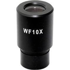 AmScope EP10X23R Widefield 10X Microscope Eyepiece with Reticle 23 mm Mounting Size