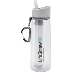 LifeStraw Drinking Bottle 0.7 L Plastic 006-6002143 2-Stage Clear