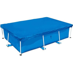 Rectangular Pool Cover Swimming Pool Cover Thick Dustproof Rainproof Protection for Above Ground Pool