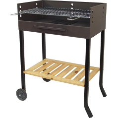 Imex the Fox 71405 Barbecue with Wheels and Grill Iron, 88 x 68 x 40 cm