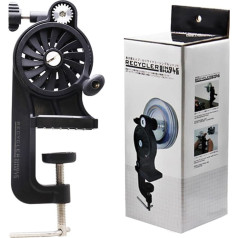 Idezek 2 Pieces Fishing Line Spooler, Compact Table Clamp Fishing Line Winder with Bi-Directional Function, Line Spooler, Adjustable Reels, Fishing Reels without Line Rotation for Thick and Thin Rods