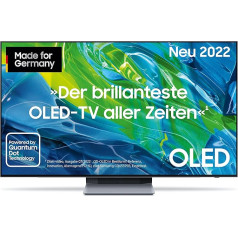 Samsung OLED TV GQ65S95BATXZG (German Model), Integrated Alexa, Dolby Atmos, 'LaserSlim' Design, Neural Quantum Processor 4K, Smart TV, 65 Inch