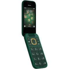Nokia 2660 4G Dual SIM Display 2.8 Inch Large Buttons SOS Button Camera Bluetooth FM Radio and MP3 Player Large Battery Green Italy
