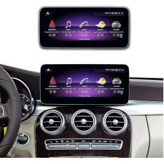 Ninetom Android 13 Car Radio 10.25 Inch Touchscreen with Wireless Carplay and Android Car for 2015-2018 Mercedes Benz A/C/V-CLAS W176 CLA GLA GLC X156 W447 with NTG5.0, Supports Mirrorlink, Camera