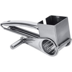 Handheld Rotary Grater Slice Shred Tool, Kitchen Craft Rotary Grater, Baking Accessories for Cheese Kitchen Rack