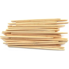 ThinkBamboo 5mm Thick Semipoint Food Skewers 4.5