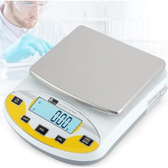 CGOLDENWALL Laboratory Scales with Precise Calibration with 5000 g, 0.01 g Accuracy, Digital Analytical Electronic Precision Scales for Kitchen & Jewellery & Industry Scales with Peeling & Memory &