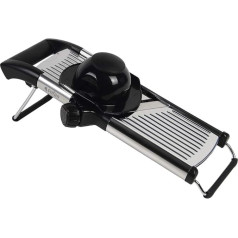 Cofan Mandolin slicer made of stainless steel, dimensions 41.8 x 16.5 x 6.5 cm, cuts thickness up to 6 mm