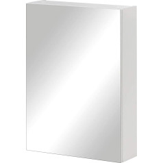 Schildmeyer Basic 146427 Mirror Cabinet 50 cm Glossy White