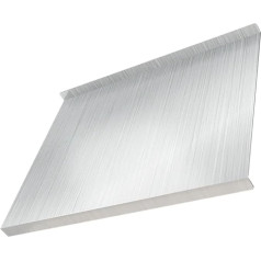 Cabilock Chopping Board for Worktop 40 x 30 cm Metal Chopping Plate Dough Board Serving Board for Pasta Tool Restaurant Baking Steel