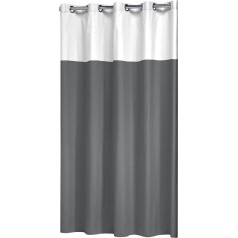 Sealskin Orchid 233521314 Double Shower Curtain 180 x 200 cm