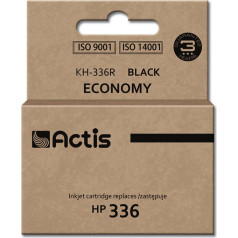 Partydeco Actis kh-336r tinte (hp 336 c9362a aizstājējs; standarta; 9 ml; melna)