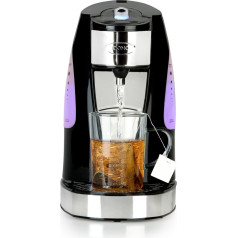 Domo DO482WK My Tea Wasserkocher, Kunststoff, 1.5 liters, Edelstahl, Weiß