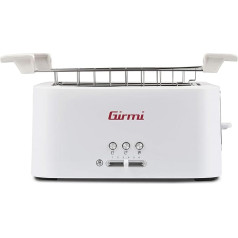 Girmi TP91 Toaster XL, 1500 W, Plastic, White
