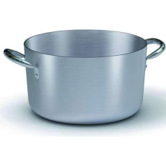 Ballarini Professional Medium Saucepan with 2 Handles, Aluminium, Grey, 24 cm