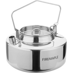 Fire-Maple Antarcti Pot Kettle Series Portable Durable Bushcraft Gear SUS304 Stainless Steel (Antarcti 1.5L Kettle)
