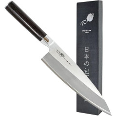 Totiko Japan Knives, Professional Japanese Kitchen Knife - DEBA Sakai Knife with 18.5 cm Blade - 6 Inch