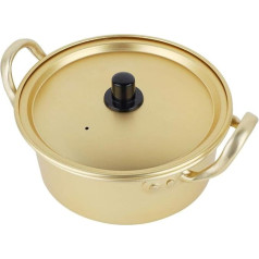 Sauce Pan Small Pot Korean Ramen Pot with Handle for Soup Noodle Cooker (#3)