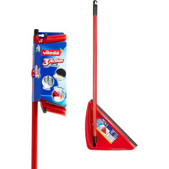 Vileda Broom 3 Action Red 8 x 8 x 132 cm