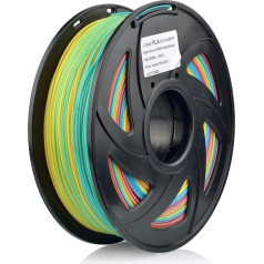 S SIENOC 3D Printer PLA+ Filament 1.75 mm 3D Printer Filament Multicoloured 1 kg (PLA+ Multicoloured)